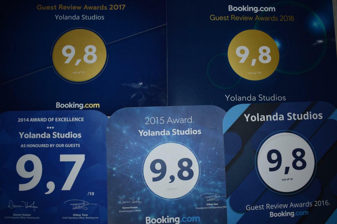 Yolanda Studios Paralia Agias Foteinis Exterior photo